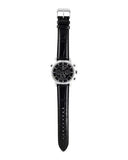 Buy Shop Tommy Hilfiger Harrison Chronograph Black Dial Black Leather Strap Watch for Men - 1790875 USA Online