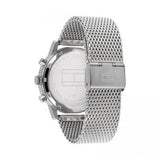 Buy Shop Tommy Hilfiger Harrison Quartz Grey Dial Silver Mesh Bracelet Watch for Men - 1790877 USA Online