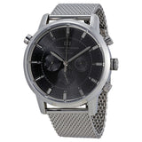 Buy Shop Tommy Hilfiger Harrison Quartz Grey Dial Silver Mesh Bracelet Watch for Men - 1790877 USA Online