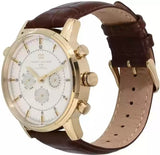 Buy Shop Tommy Hilfiger Harrison White Dial Brown Leather Strap Watch for Men - 1790874 USA Online