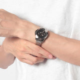 Buy Shop Tommy Hilfiger Haven Chronograph Quartz Grey Dial Grey Steel Strap Watch For Women - 1782196 USA Online