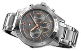 Buy Shop Tommy Hilfiger Haven Chronograph Quartz Grey Dial Grey Steel Strap Watch For Women - 1782196 USA Online