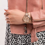 Buy Shop Tommy Hilfiger Haven Chronograph Rose Gold Dial Rose Gold Steel Strap Watch For Women - 1782197 USA Online