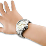 Buy Shop Tommy Hilfiger Haven Multifunction Chronograph White Dial Silver Steel Strap Watch For Women - 1782194 USA Online