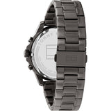 Buy Shop Tommy Hilfiger Henry Chronograph Grey Dial Grey Steel Strap Watch For Men - 1710479 USA Online
