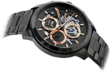 Buy Shop Tommy Hilfiger Henry Chronograph Grey Dial Grey Steel Strap Watch For Men - 1710479 USA Online
