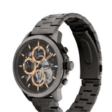 Buy Shop Tommy Hilfiger Henry Chronograph Grey Dial Grey Steel Strap Watch For Men - 1710479 USA Online