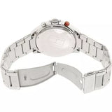 Buy Shop Tommy Hilfiger Hudson Chronograph Quartz Blue Dial Silver Steel Strap Watch For Men - 1791228 USA Online