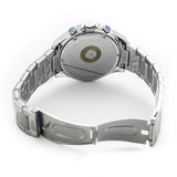 Buy Shop Tommy Hilfiger Hudson Chronograph White Dial Silver Steel Strap Watch For Men - 1791227 USA Online