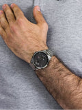 Buy Shop Tommy Hilfiger Hunter Grey Dial Silver Steel Strap Watch for Men - 1791608 USA Online