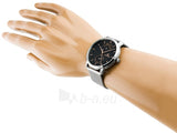 Buy Shop Tommy Hilfiger Hunter Quartz Black Dial Silver Steel Strap Watch for Men - 1791610 USA Online