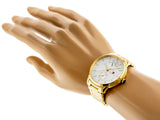 Buy Shop Tommy Hilfiger Hunter White Dial Gold Steel Strap Watch for Men - 1791609 USA Online