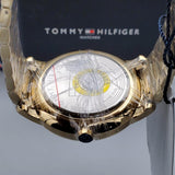 Buy Shop Tommy Hilfiger Hunter White Dial Gold Steel Strap Watch for Men - 1791609 USA Online