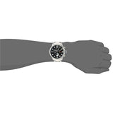 Buy Shop Tommy Hilfiger Jackson Quartz Black Dial Silver Steel Strap Watch for Men - 1791243 USA Online