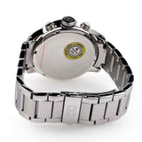 Buy Shop Tommy Hilfiger Jackson Quartz Black Dial Silver Steel Strap Watch for Men - 1791243 USA Online