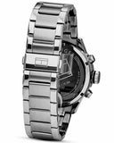 Buy Shop Tommy Hilfiger Jackson Quartz Black Dial Silver Steel Strap Watch for Men - 1791243 USA Online