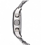 Buy Shop Tommy Hilfiger Jackson Quartz Black Dial Silver Steel Strap Watch for Men - 1791243 USA Online