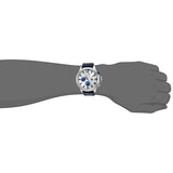 Buy Shop Tommy Hilfiger Jackson Silver Dial Black Leather Strap Watch for Men - 1791240 USA Online