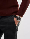 Buy Shop Tommy Hilfiger Jake Chronograph Black Dial Black Leather Strap Watch for Men - 1791232 USA Online