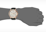 Buy Shop Tommy Hilfiger Jake Multifunction White Dial Black Leather Strap Watch for Men - 1791236 USA Online