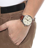 Buy Shop Tommy Hilfiger Jake Multifunction White Dial Brown Leather Strap Watch for Men - 1791230 USA Online