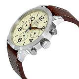Buy Shop Tommy Hilfiger Jake Multifunction White Dial Brown Leather Strap Watch for Men - 1791230 USA Online