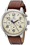 Buy Shop Tommy Hilfiger Jake Multifunction White Dial Brown Leather Strap Watch for Men - 1791230 USA Online