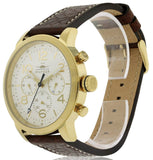 Buy Shop Tommy Hilfiger Jake Quartz White Dial Brown Leather Strap Watch for Men - 1791231 USA Online