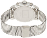 Buy Shop Tommy Hilfiger Jake Quartz White Dial Silver Mesh Bracelet Watch for Men - 1791233 USA Online