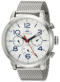 Buy Shop Tommy Hilfiger Jake Quartz White Dial Silver Mesh Bracelet Watch for Men - 1791233 USA Online