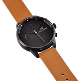 Buy Shop Tommy Hilfiger James Quartz Black Dial Brown Leather Strap Watch For Men - 1791486 USA Online