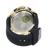 Buy Shop Tommy Hilfiger Jeans Digital Analog Gold Dial Black Rubber Strap Watch For Women - 1791762 USA Online