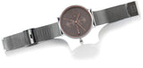 Buy Shop Tommy Hilfiger Jenna Multifunction Grey Dial Grey Mesh Bracelet Watch For Women - 1781945 USA Online