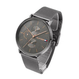 Buy Shop Tommy Hilfiger Jenna Multifunction Grey Dial Grey Mesh Bracelet Watch For Women - 1781945 USA Online