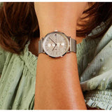 Buy Shop Tommy Hilfiger Jenna Quartz Rose Gold Dial Rose Gold Mesh Bracelet Watch For Women - 1781944 USA Online