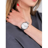 Buy Shop Tommy Hilfiger Jenna Quartz Silver Dial Silver Mesh Bracelet Watch For Women - 1781942 USA Online