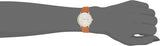 Buy Shop Tommy Hilfiger Jenna Quartz White Dial Brown Leather Strap Watch for Women - 1782073 USA Online