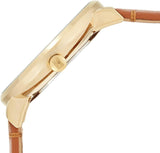 Buy Shop Tommy Hilfiger Jenna Quartz White Dial Brown Leather Strap Watch for Women - 1782073 USA Online