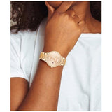 Buy Shop Tommy Hilfiger Jenna Quartz White Dial Rose Gold Steel Strap Watch for Women - 1782070 USA Online