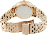 Buy Shop Tommy Hilfiger Jenna Quartz White Dial Rose Gold Steel Strap Watch for Women - 1782070 USA Online