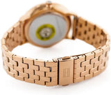 Buy Shop Tommy Hilfiger Jenna Quartz White Dial Rose Gold Steel Strap Watch for Women - 1782070 USA Online