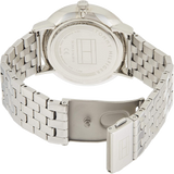 Buy Shop Tommy Hilfiger Jenna Quartz White Dial Silver Steel Strap Watch for Women - 1782068 USA Online