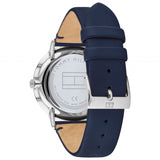 Buy Shop Tommy Hilfiger Jenna White Dial Blue Leather Strap Watch for Women - 1782072 USA Online