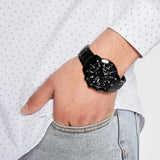 Buy Shop Tommy Hilfiger Jimmy Chronograph Grey Dial Grey Steel Strap Watch For Men - 1791951 USA Online
