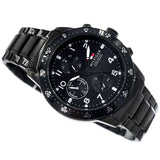 Buy Shop Tommy Hilfiger Jimmy Chronograph Grey Dial Grey Steel Strap Watch For Men - 1791951 USA Online