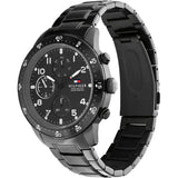 Buy Shop Tommy Hilfiger Jimmy Chronograph Grey Dial Grey Steel Strap Watch For Men - 1791951 USA Online
