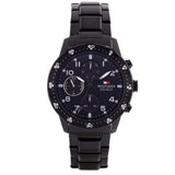 Buy Shop Tommy Hilfiger Jimmy Chronograph Grey Dial Grey Steel Strap Watch For Men - 1791951 USA Online