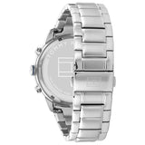Buy Shop Tommy Hilfiger Jimmy Chronograph Quartz Blue Dial Silver Steel Strap Watch For Men - 1791949 USA Online