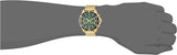 Buy Shop Tommy Hilfiger Jordan Chronograph Green Dial Gold Mesh Strap Watch For Men - 1792093 USA Online