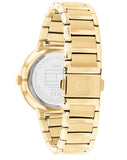 Buy Shop Tommy Hilfiger Joy Analog Gold Dial Gold Steel Strap Watch For Women - 1782536 USA Online